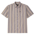 Brixton Cru Shirt - Charcoal Shadow Stripe