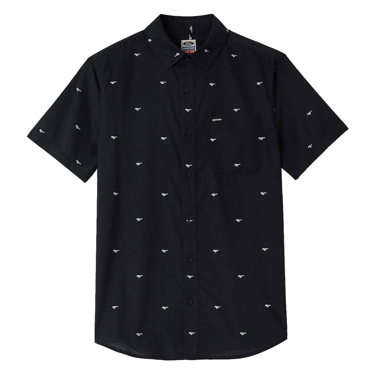 Brixton x Ford Mustang Shirt - Mustang/Burnt Rubber