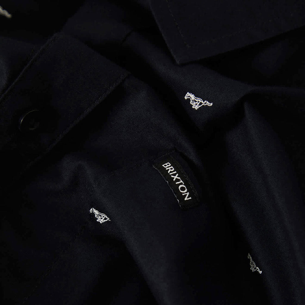 Brixton x Ford Mustang Shirt - Mustang/Burnt Rubber