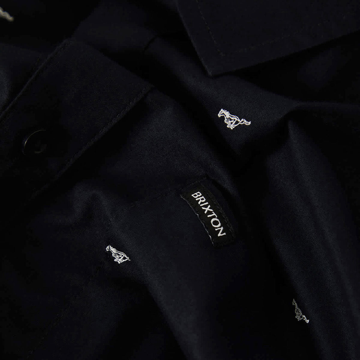 Brixton x Ford Mustang Shirt - Mustang/Burnt Rubber