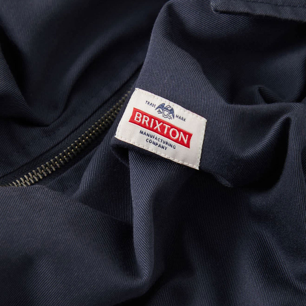 Brixton Trademark Lightweight Garage Jacket - Washed Navy