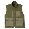 Brixton Journey Utility Vest - Dark Olive/Olive Surplus