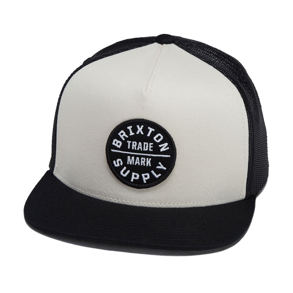 Brixton Oath Mp Trucker Hat - Whitecap/Black