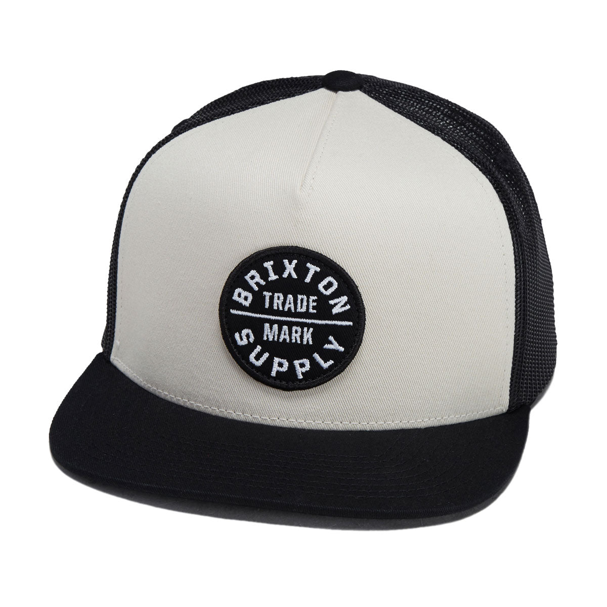 Brixton Oath Mp Trucker Hat - Whitecap/Black