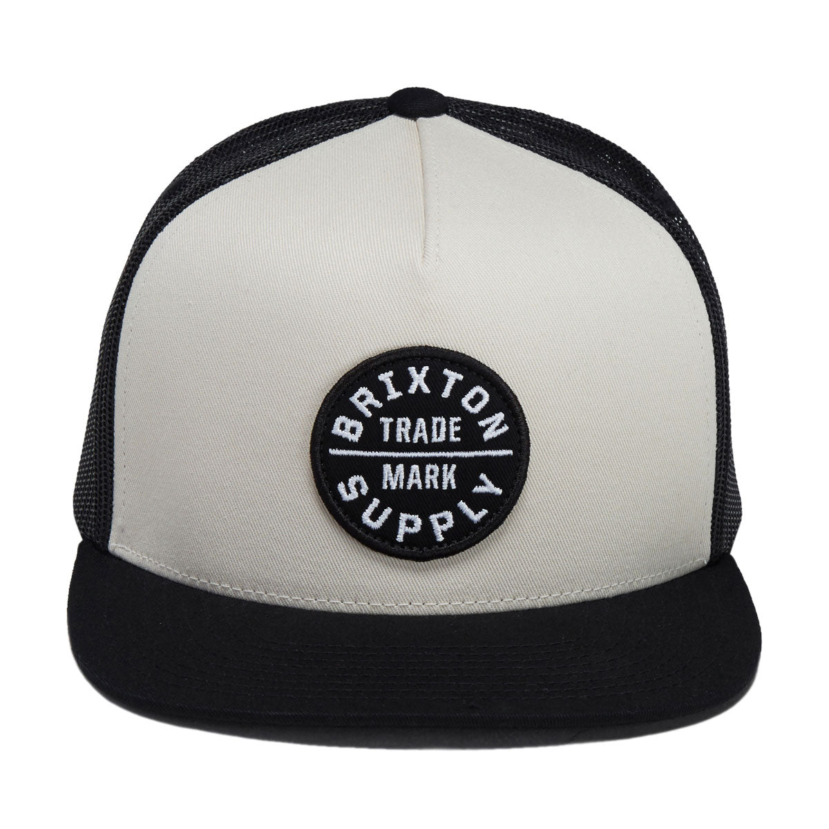 Brixton Oath Mp Trucker Hat - Whitecap/Black