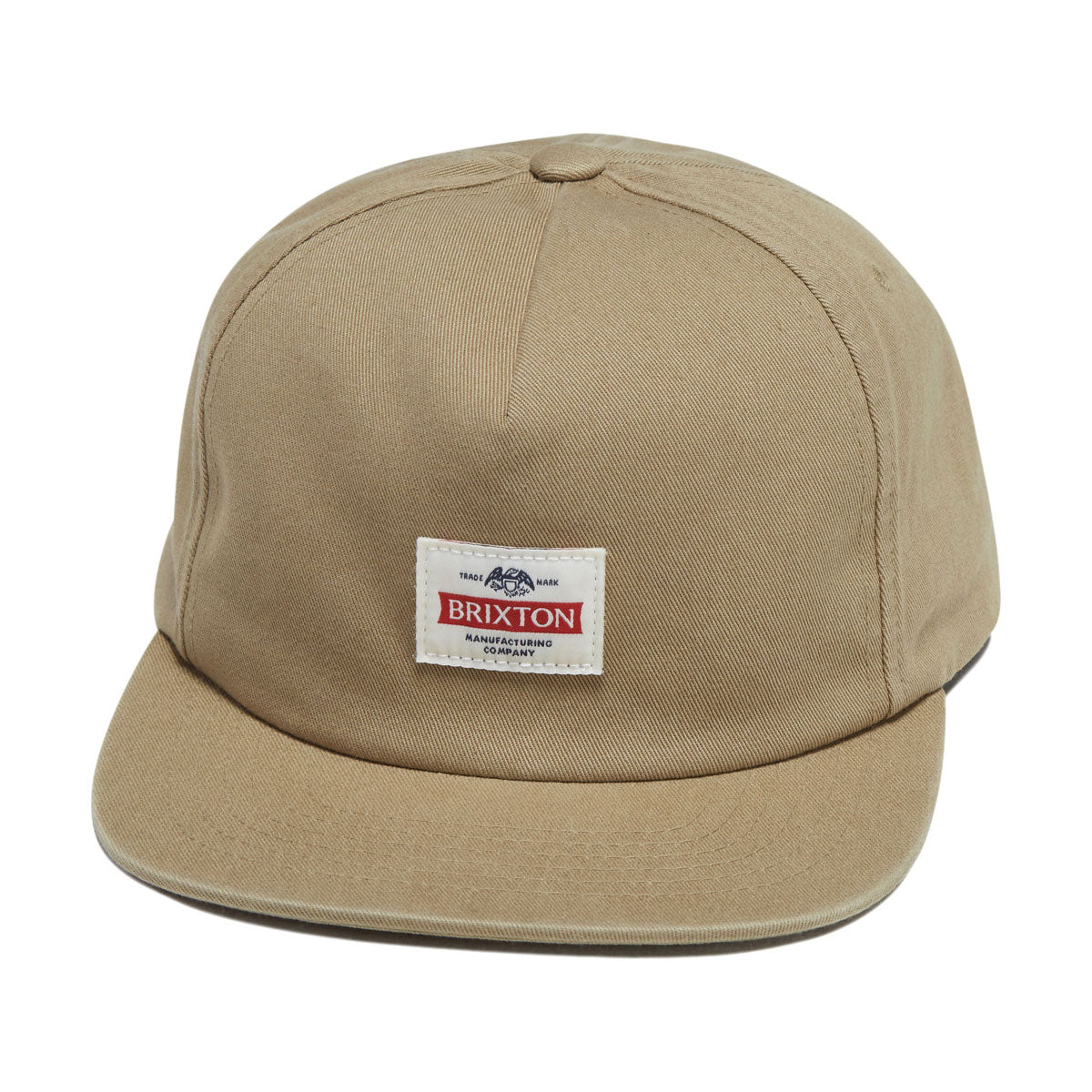 Brixton Trademark Snapback Hat - British Khaki