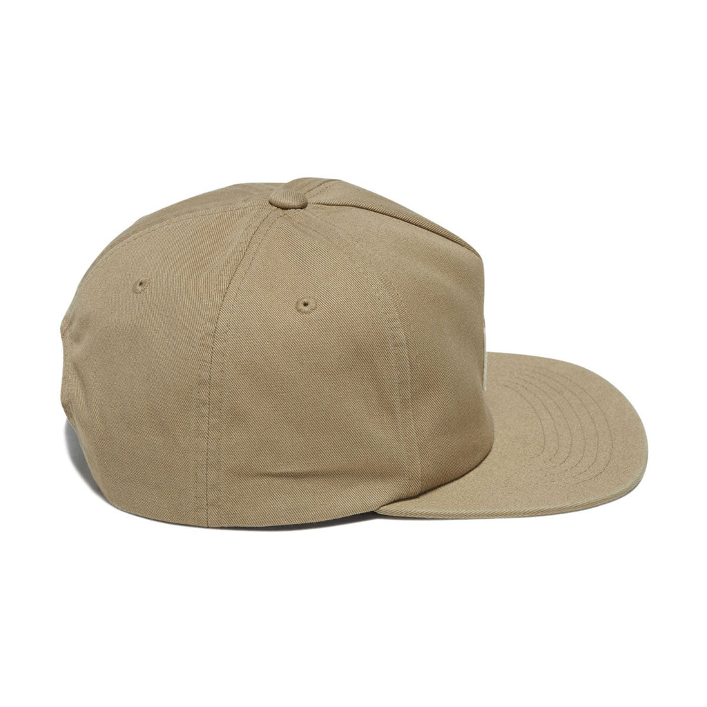 Brixton Trademark Snapback Hat - British Khaki