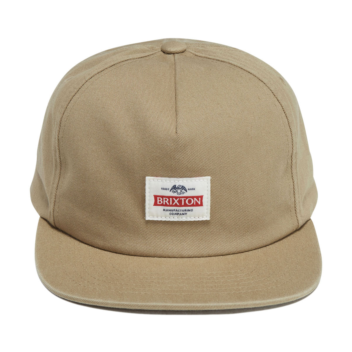 Brixton Trademark Snapback Hat - British Khaki