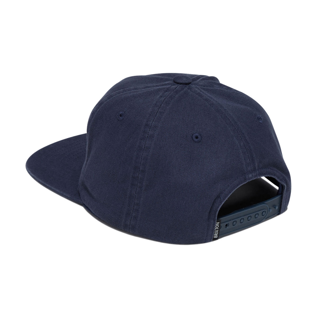 Brixton Trademark Snapback Hat - Washed Navy
