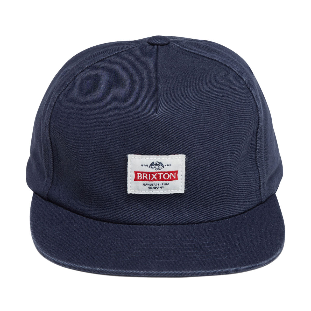 Brixton Trademark Snapback Hat - Washed Navy