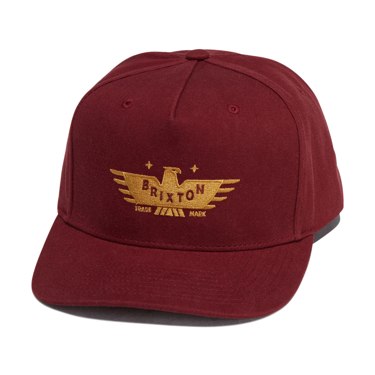 Brixton Ewing Snapback Hat - Brick