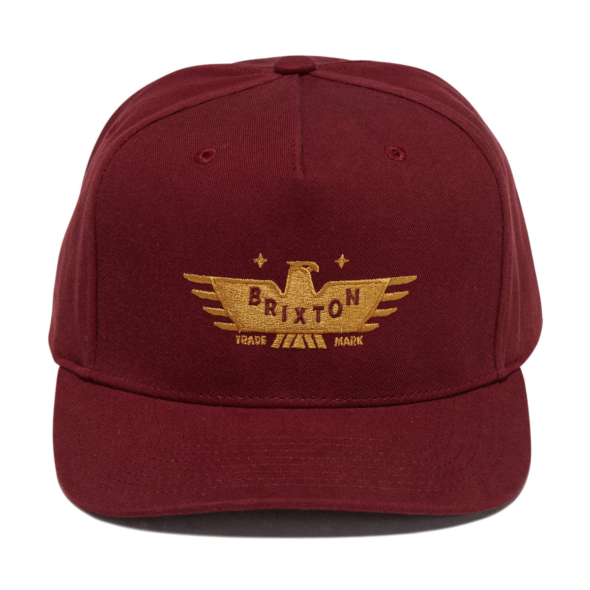 Brixton Ewing Snapback Hat - Brick