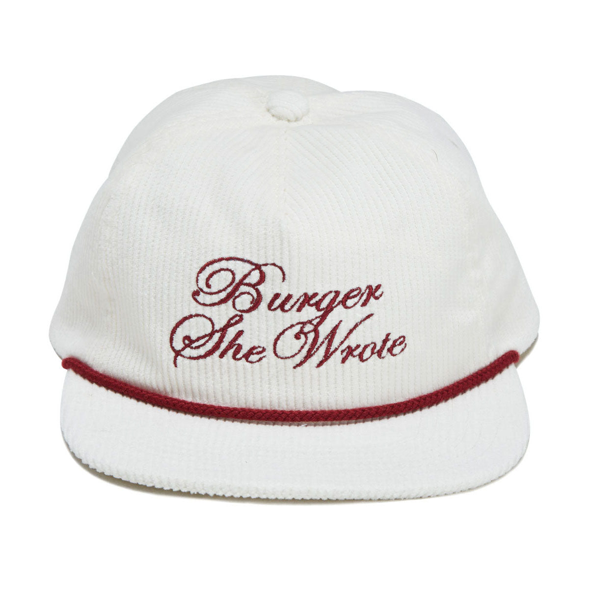 Brixton Burger She Wrote Snapback Hat - Natural