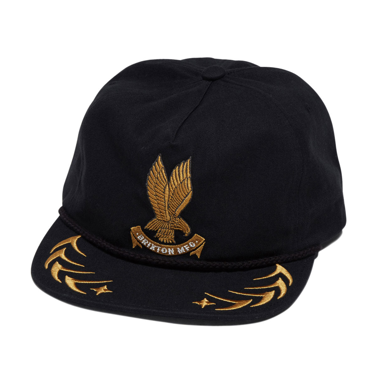 Brixton Covall Snapback Hat - Black