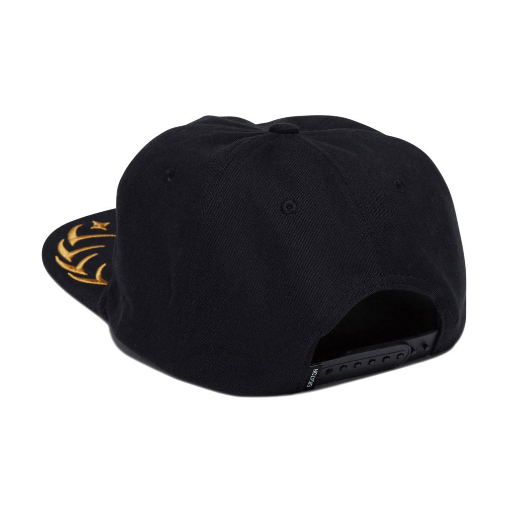 Brixton Covall Snapback Hat - Black