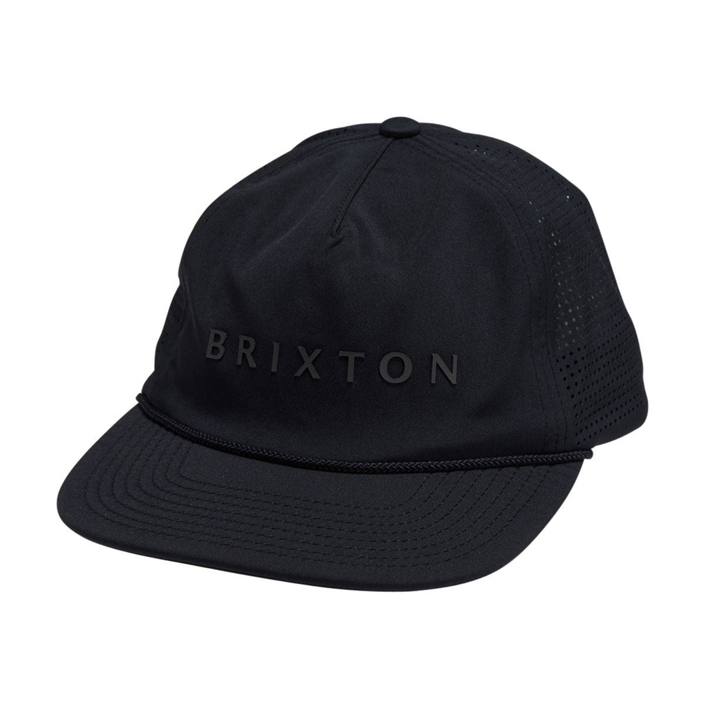 Brixton Alpha Journey Adj Hat - Black