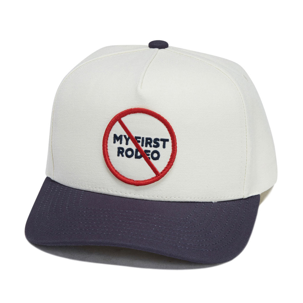 Brixton First Rodeo Snapback Hat - Whitecap/Navy