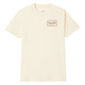 Brixton Grade T-Shirt - Cream/Burgundy/Rust