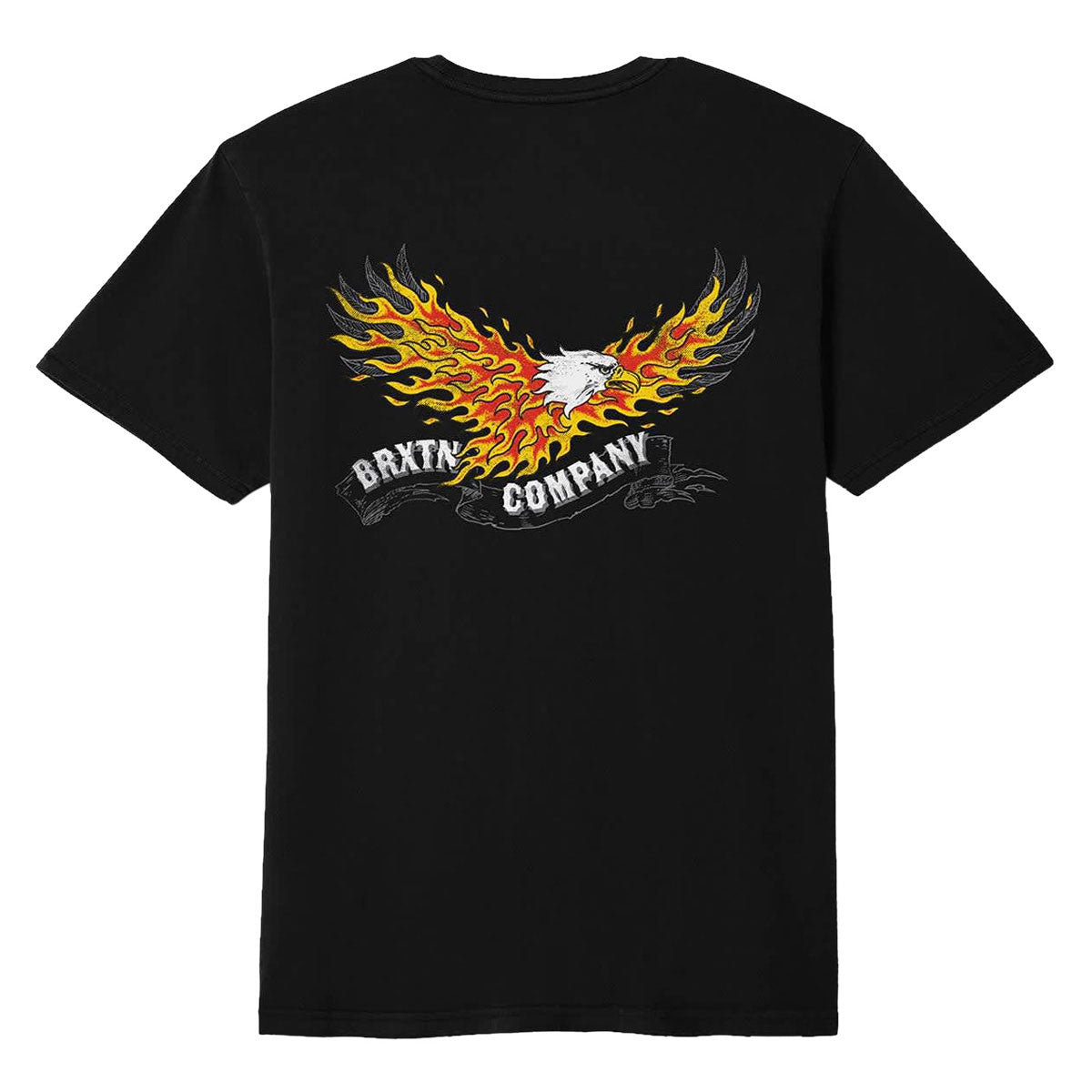 Brixton Blazing T-Shirt - Black Worn Wash