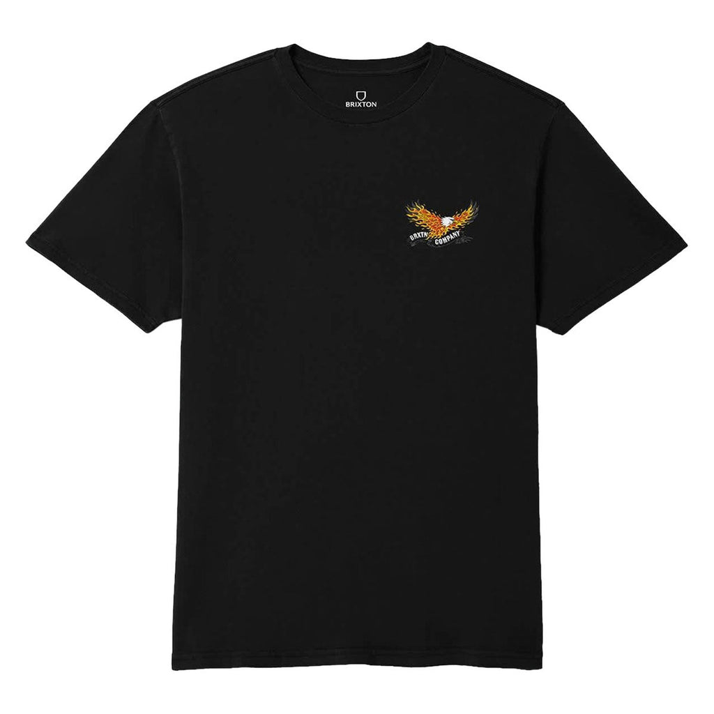 Brixton Blazing T-Shirt - Black Worn Wash