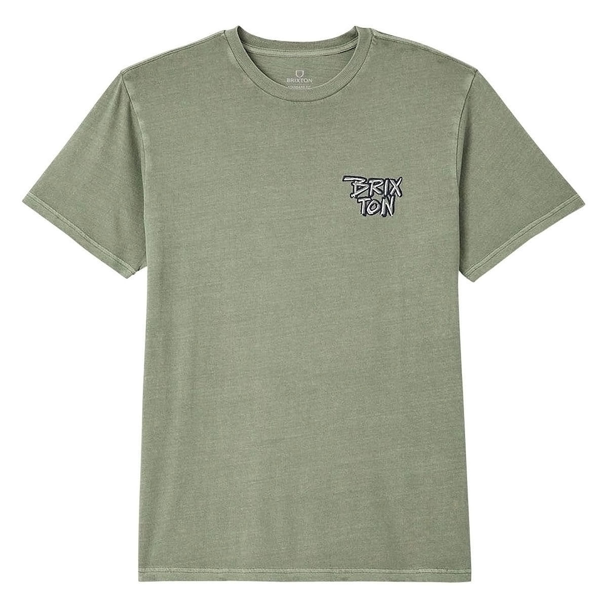 Brixton Rockton T-Shirt - Olive Surplus Worn Wash