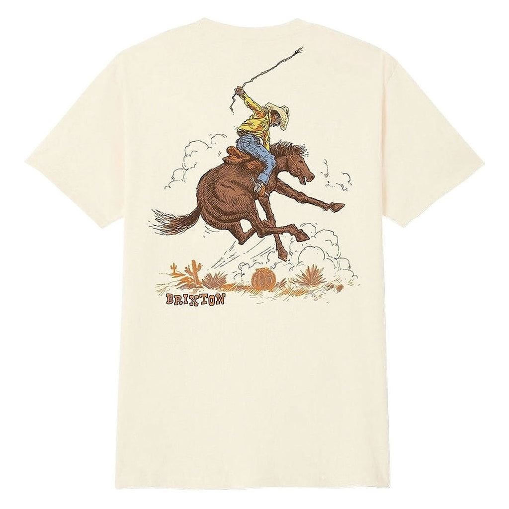 Brixton Stirrup T-Shirt - Cream