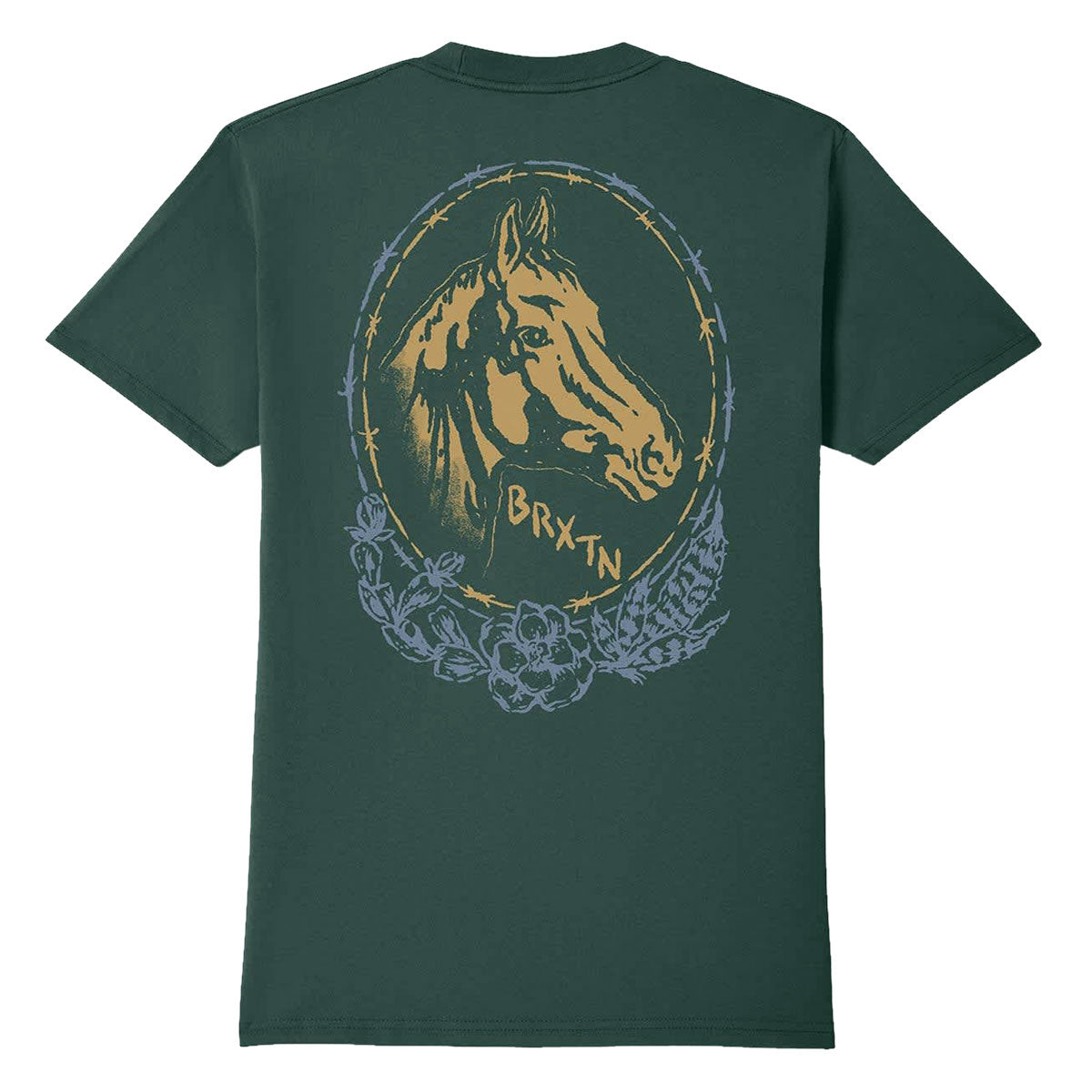 Brixton Marley T-Shirt - Forest Green