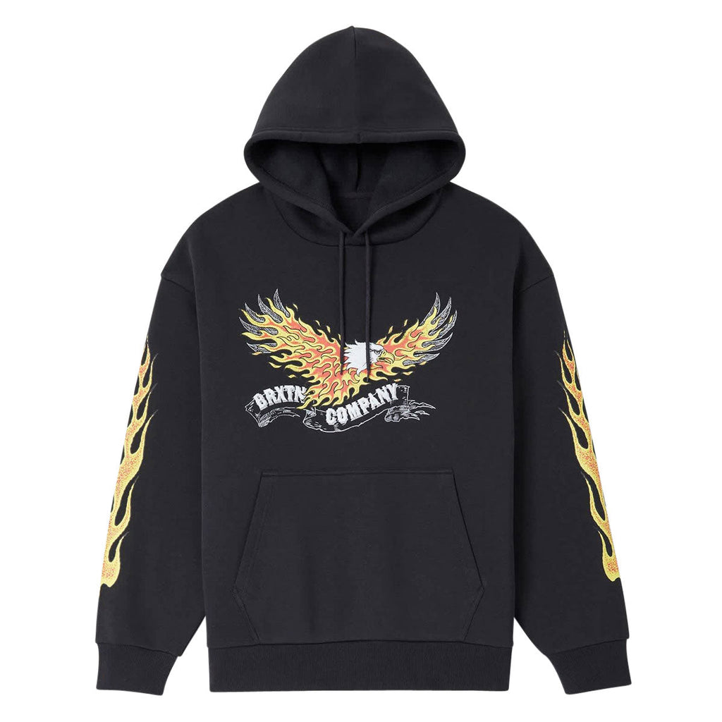 Brixton Blazing Hoodie - Black