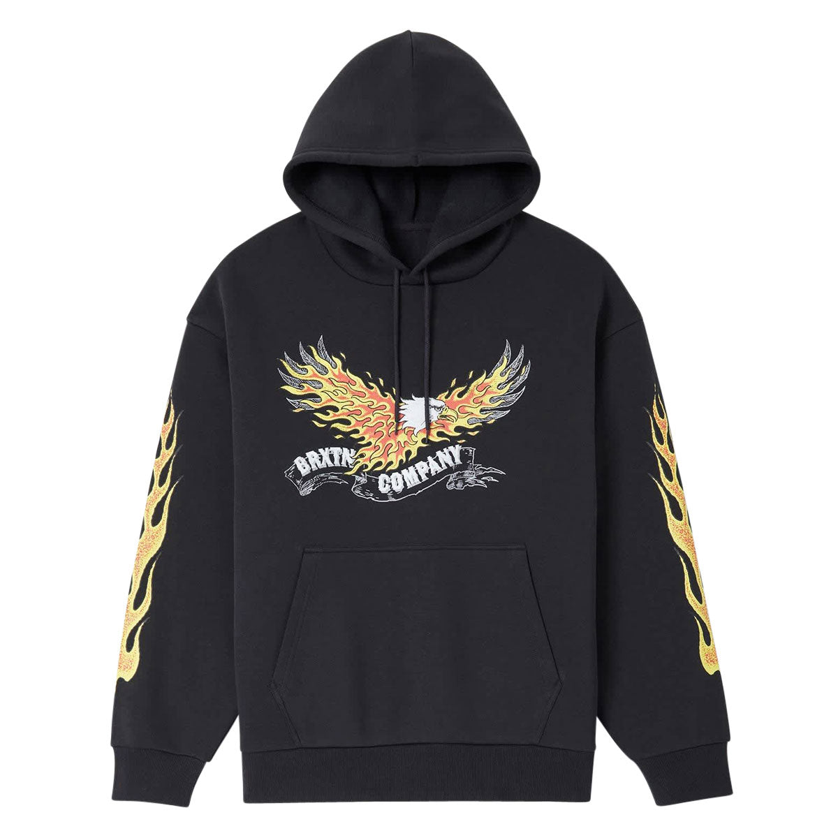 Brixton Blazing Hoodie - Black