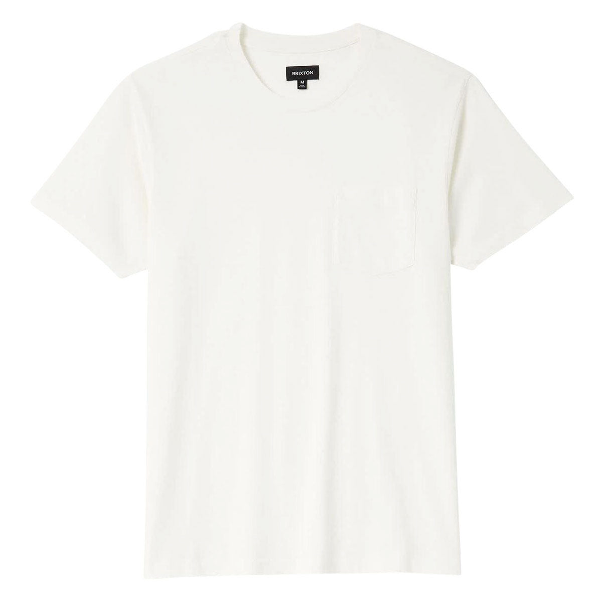 Brixton Baseline Pocket T-Shirt - Off White Vintage Wash