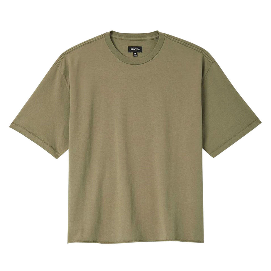 Brixton Baseline Relaxed T-Shirt - Olive Surplus Vintage Wash