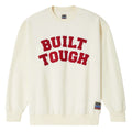 Brixton x Ford Built Tough Crew Sweatshirt - Wimbledon White