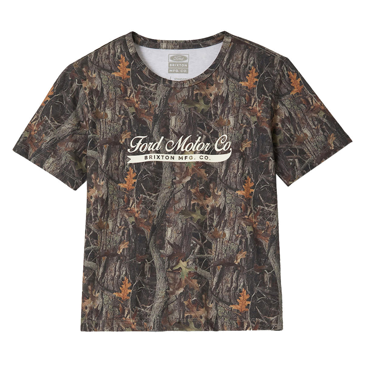 Brixton x Ford T-Shirt - Boxwood Green