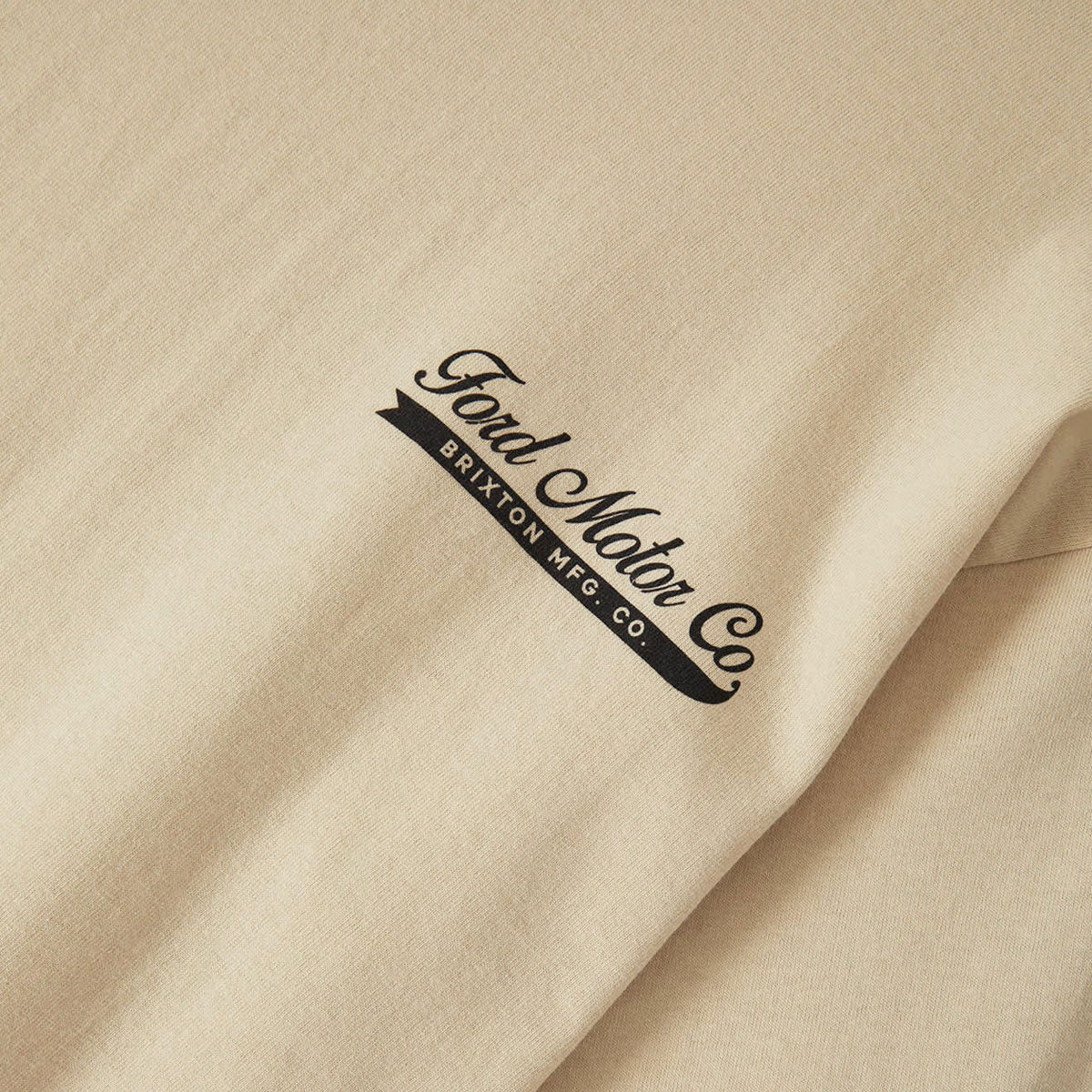 Brixton x Ford 71 Pickup T-Shirt - Wimbledon White