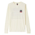 Brixton x Ford Service Dept Long Sleeve Waffle Shirt - Wimbledon White