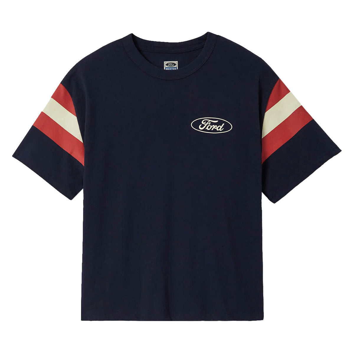 Brixton x Ford Built Tough Jersey Shirt - American Navy