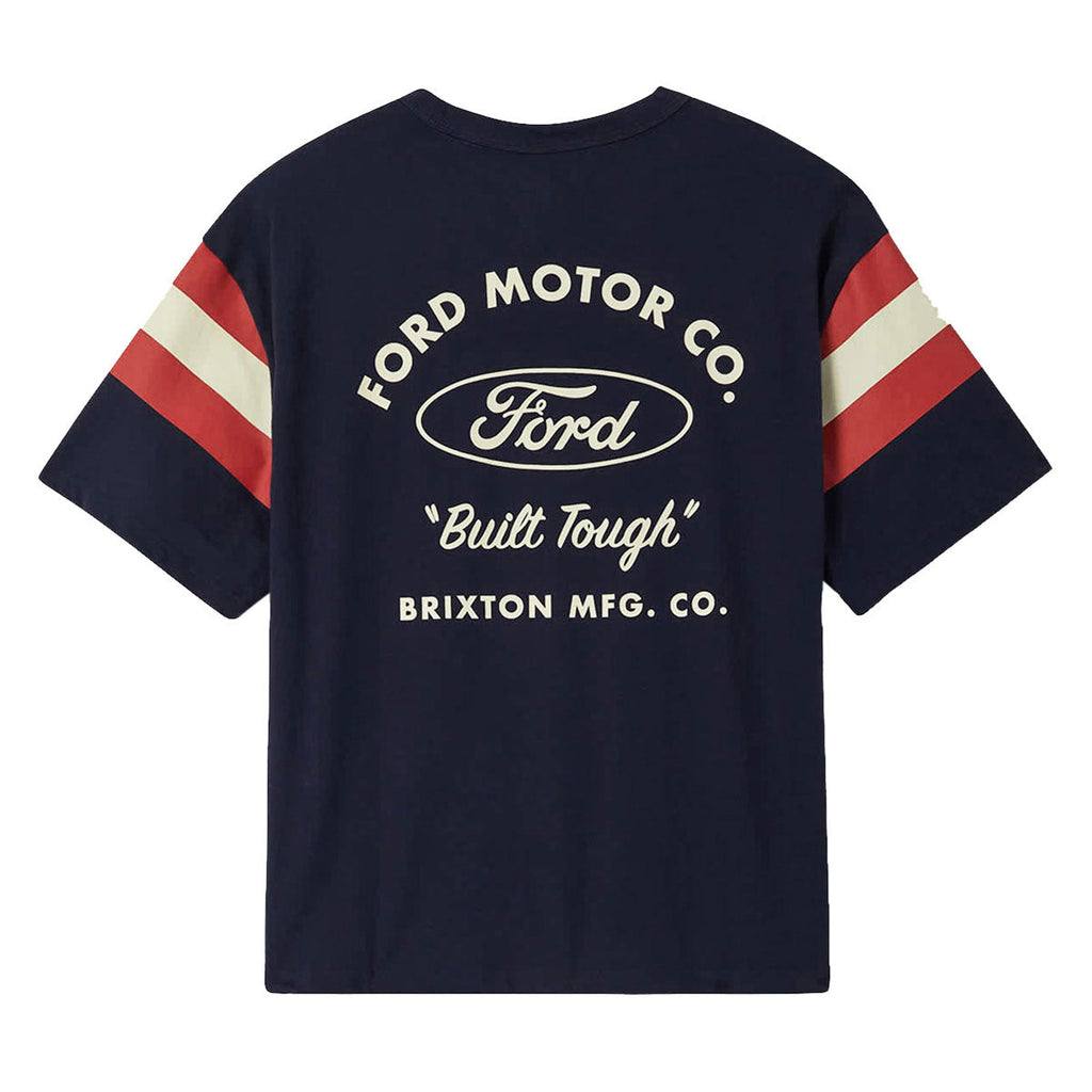 Brixton x Ford Built Tough Jersey Shirt - American Navy