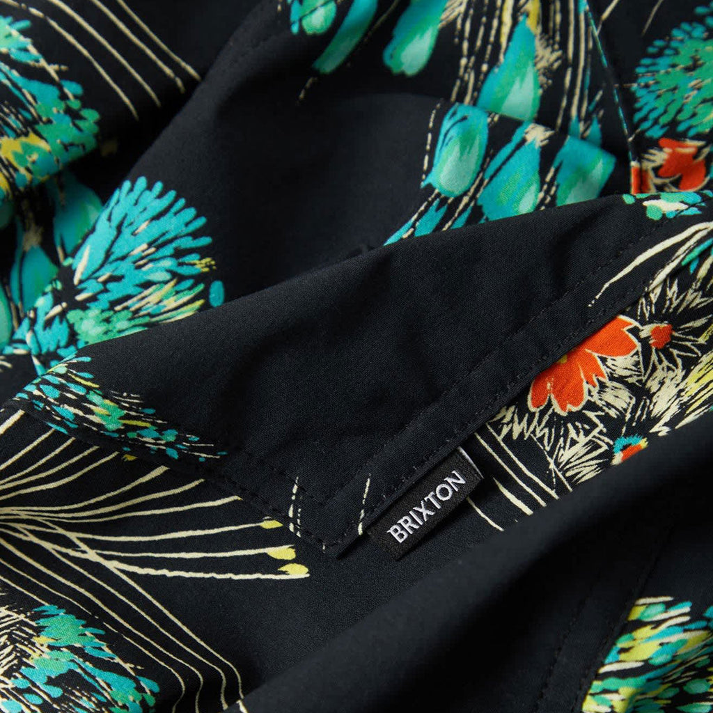 Brixton Everyday Hybrid 7" Shorts - Black Floral