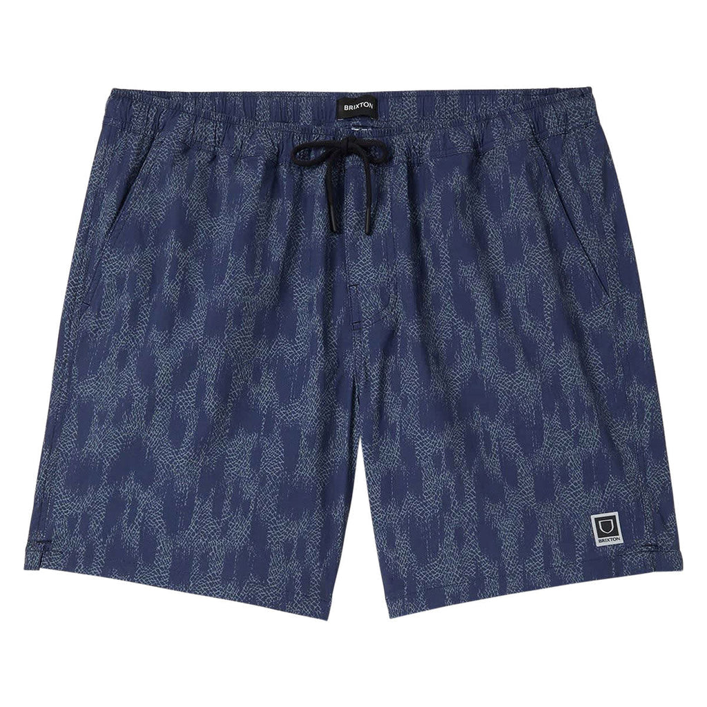 Brixton Everyday Hybrid 7" Shorts - Washed Navy Crackle