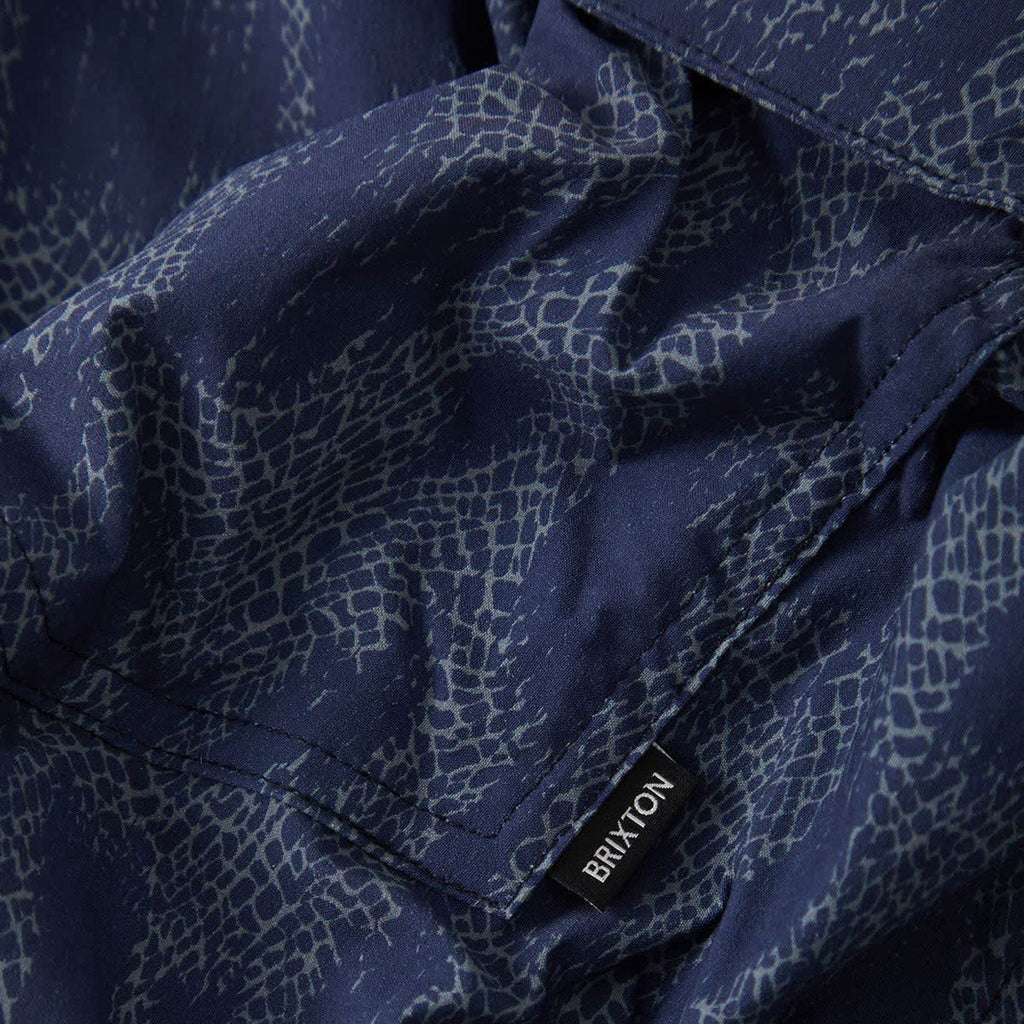 Brixton Everyday Hybrid 7" Shorts - Washed Navy Crackle