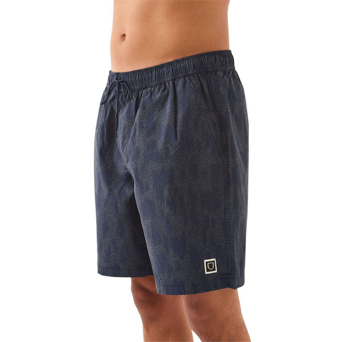 Brixton Everyday Hybrid 7" Shorts - Washed Navy Crackle