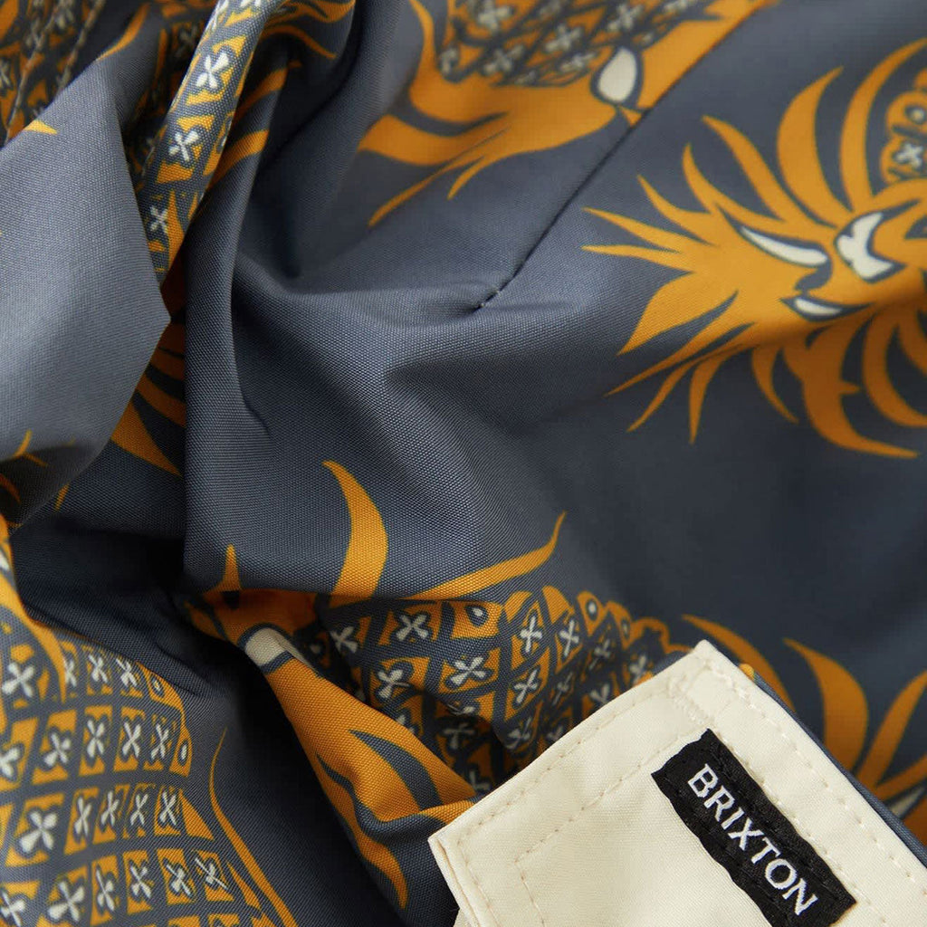 Brixton Classic 17" Boardshorts - Future Grey/Golden Pineapple
