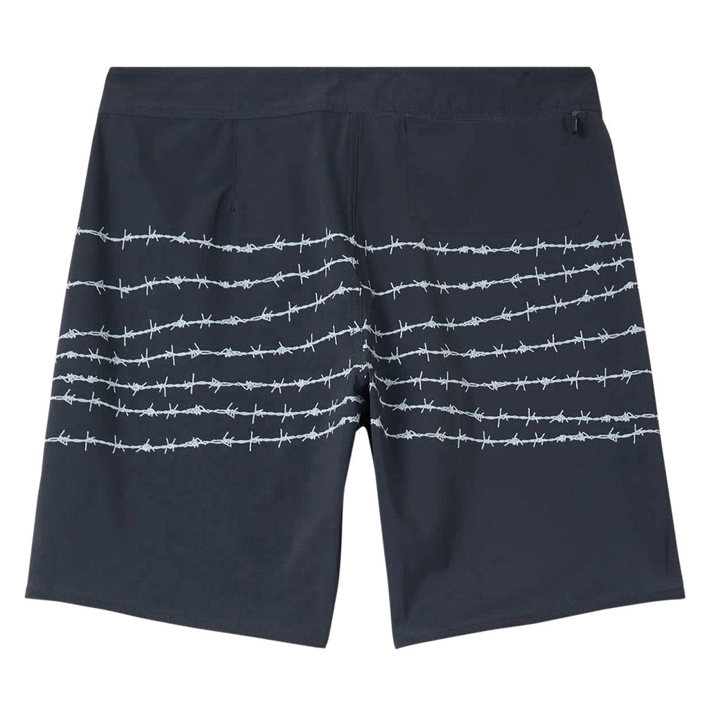 Brixton Blitz 19" Boardshorts - Black/Barb Wire