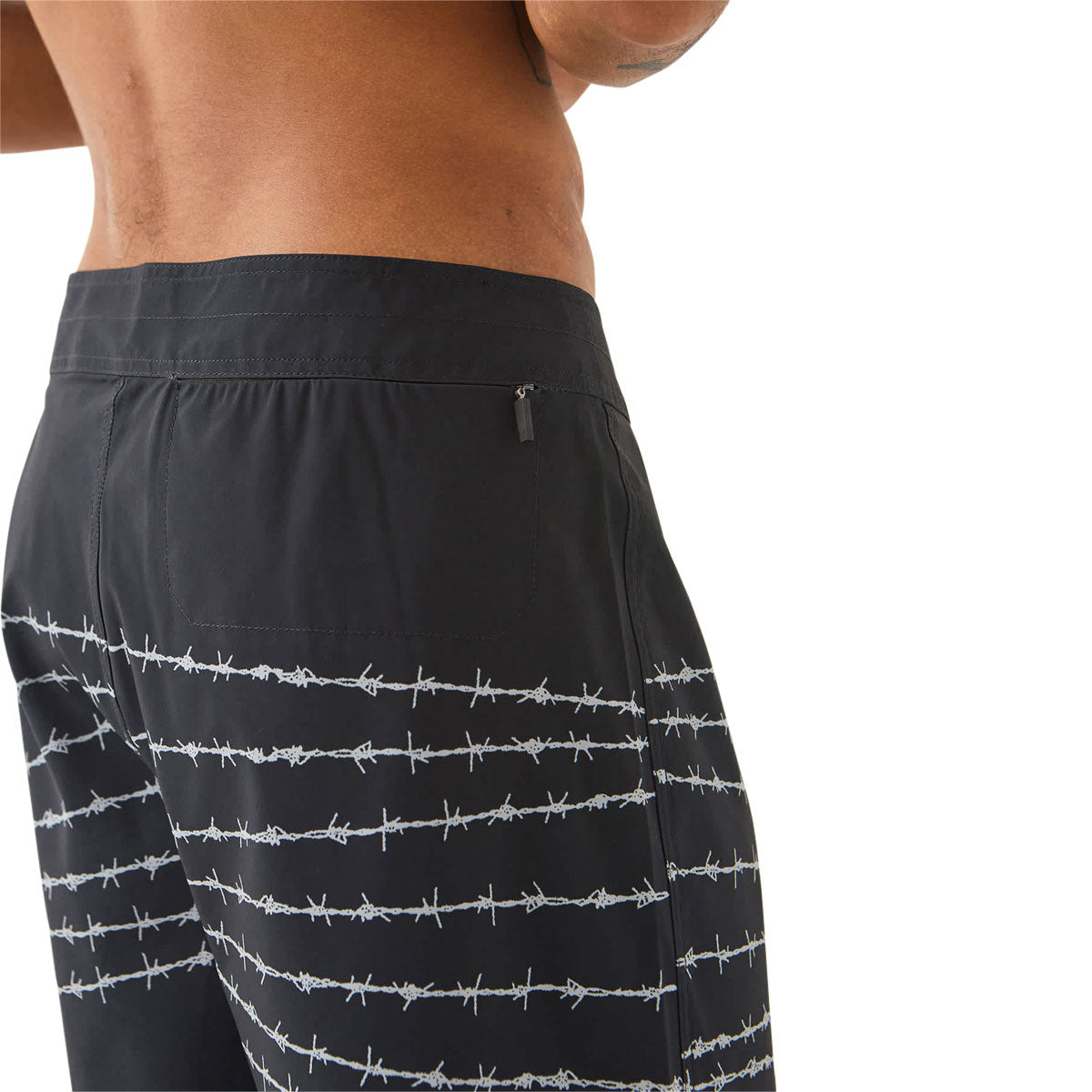Brixton Blitz 19" Boardshorts - Black/Barb Wire