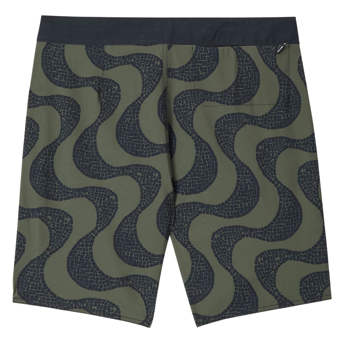 Brixton Blitz 19" Boardshorts - Dark Olive/Black