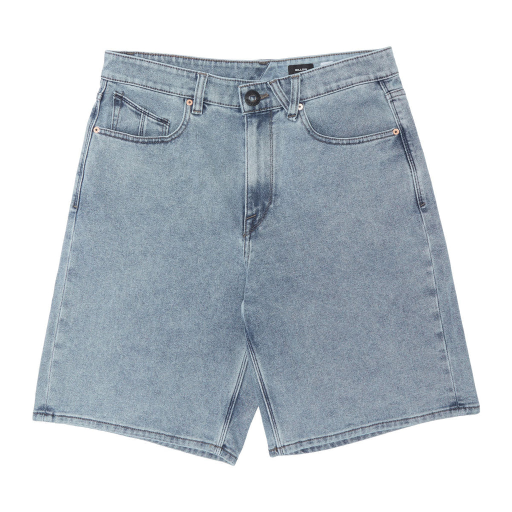 Volcom Billow Denim 22 Shorts - Dust Bowl Indigo