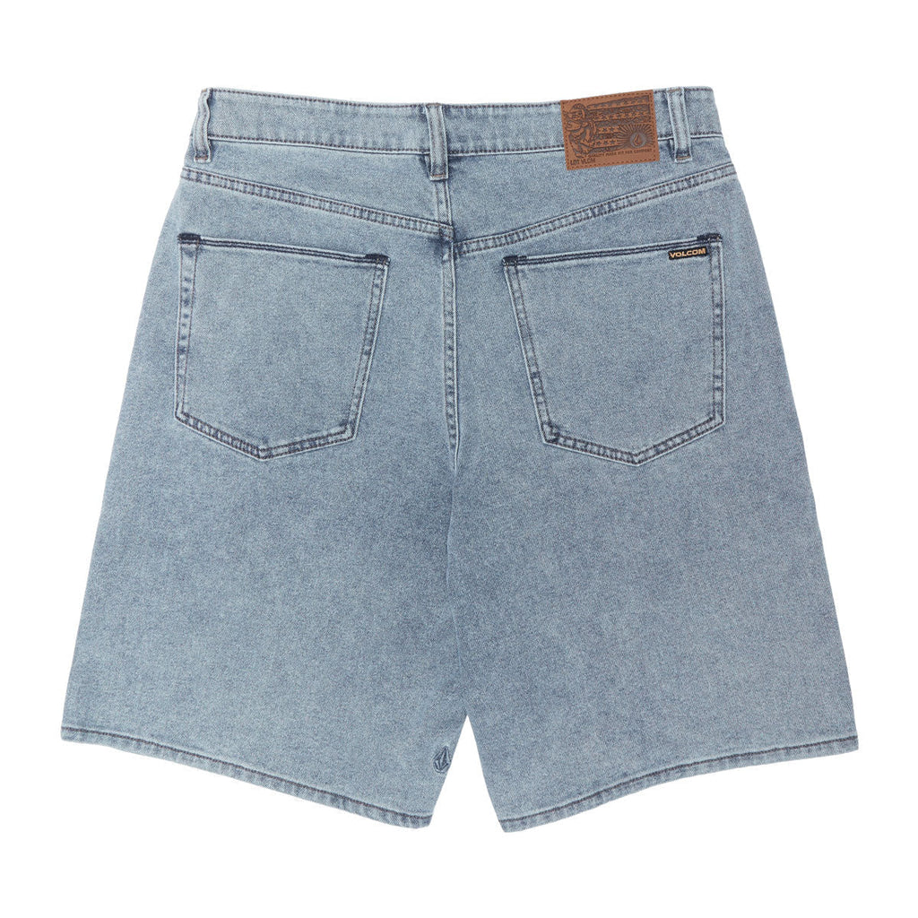 Volcom Billow Denim 22 Shorts - Dust Bowl Indigo