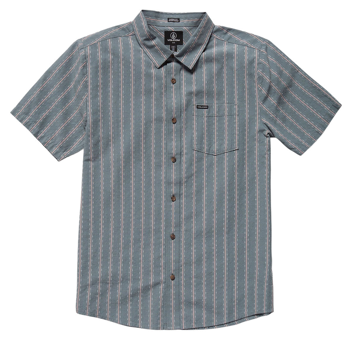 Volcom Sato Stripe Shirt - Tradewinds