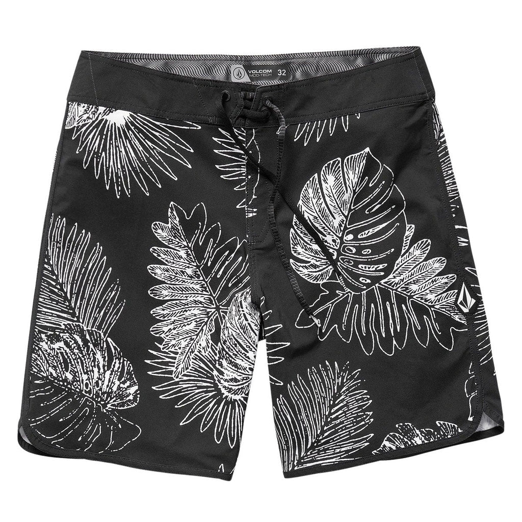 Volcom Infuse Scalllop Mod 19 Boardshorts - Black