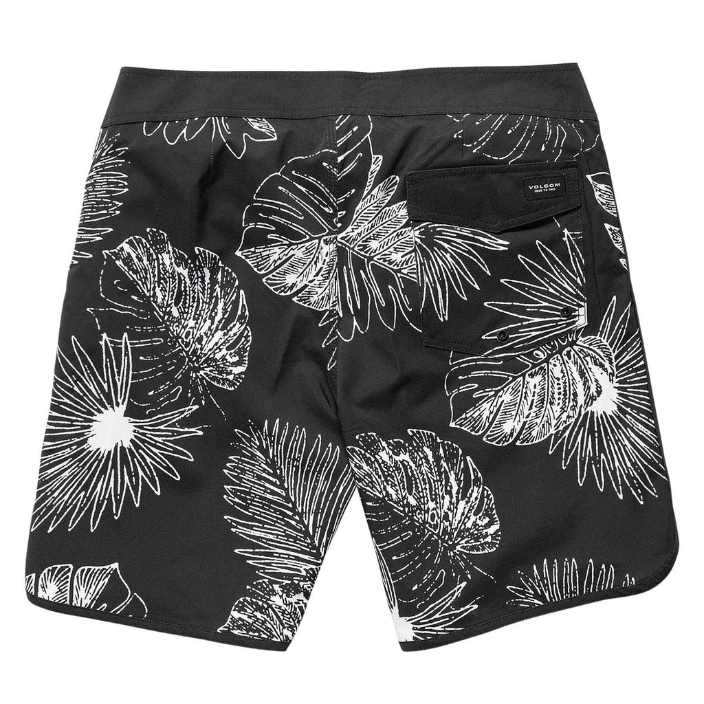 Volcom Infuse Scalllop Mod 19 Boardshorts - Black